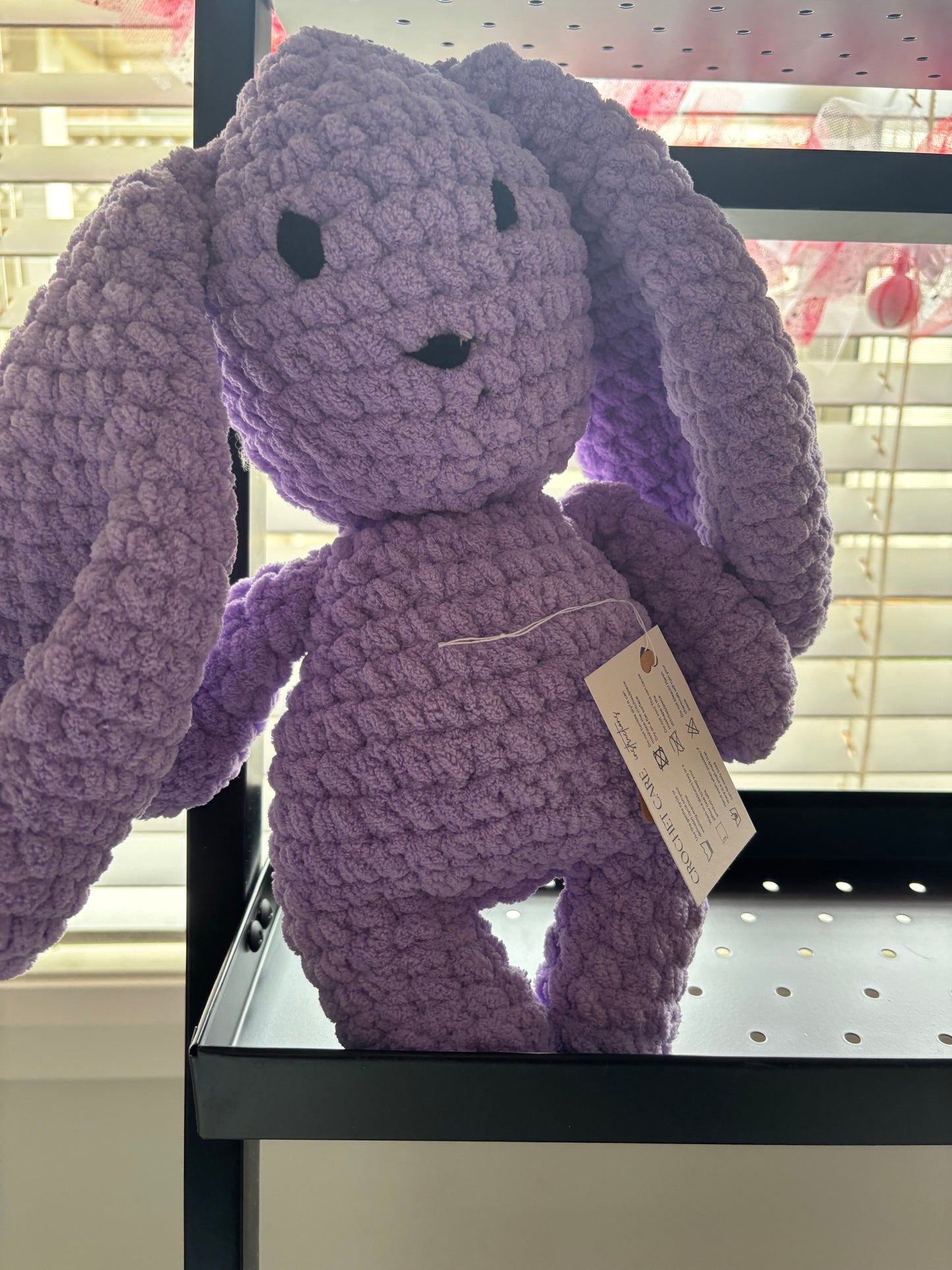 Purple bunny stuffy