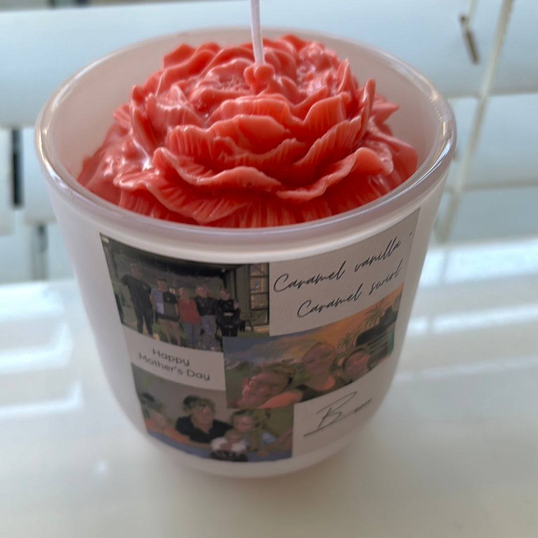 Personalised Mothers Day Candles