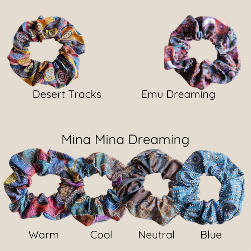 Scrunchies - Indigenous prints