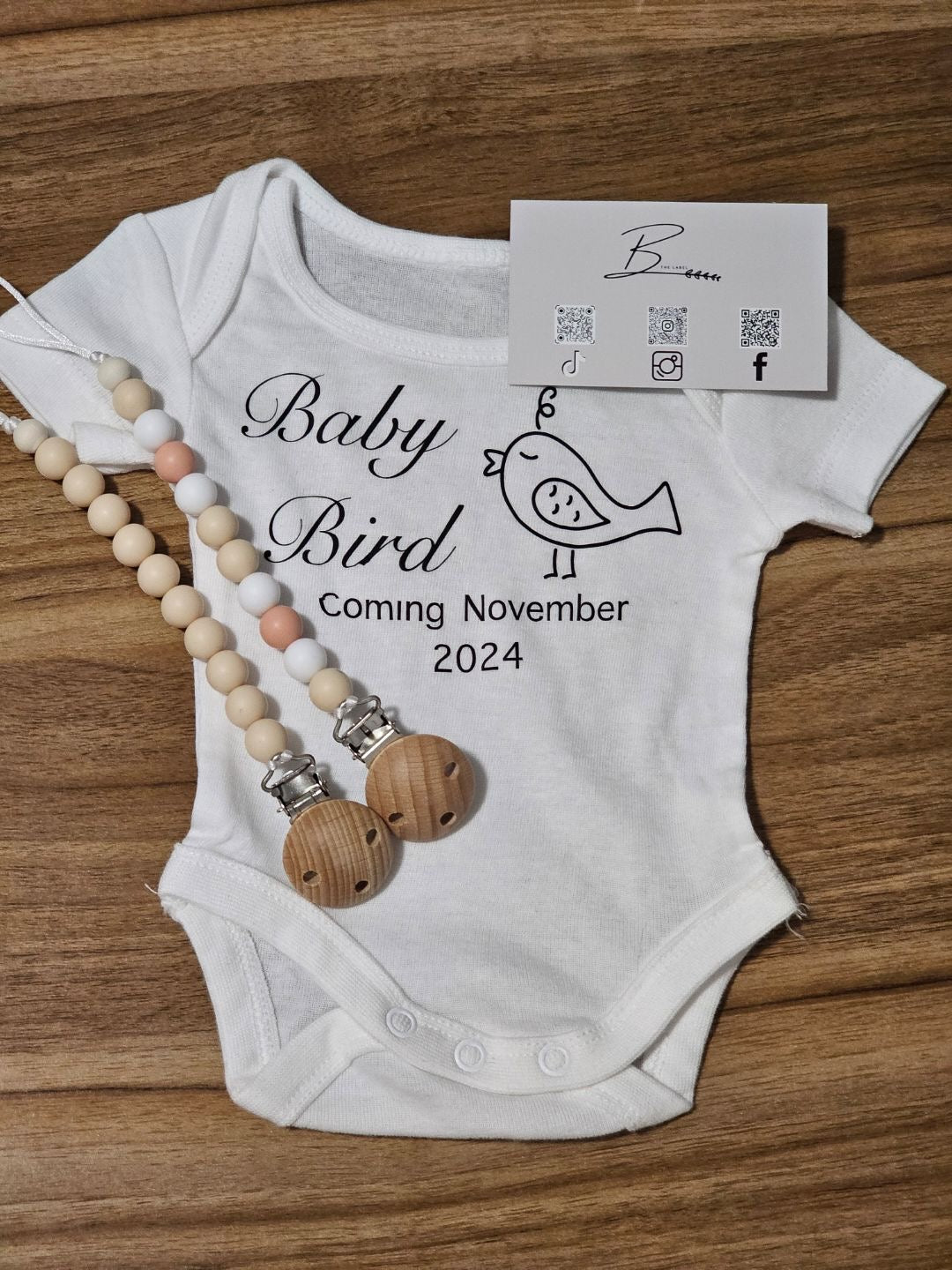 Custom baby bodysuit
