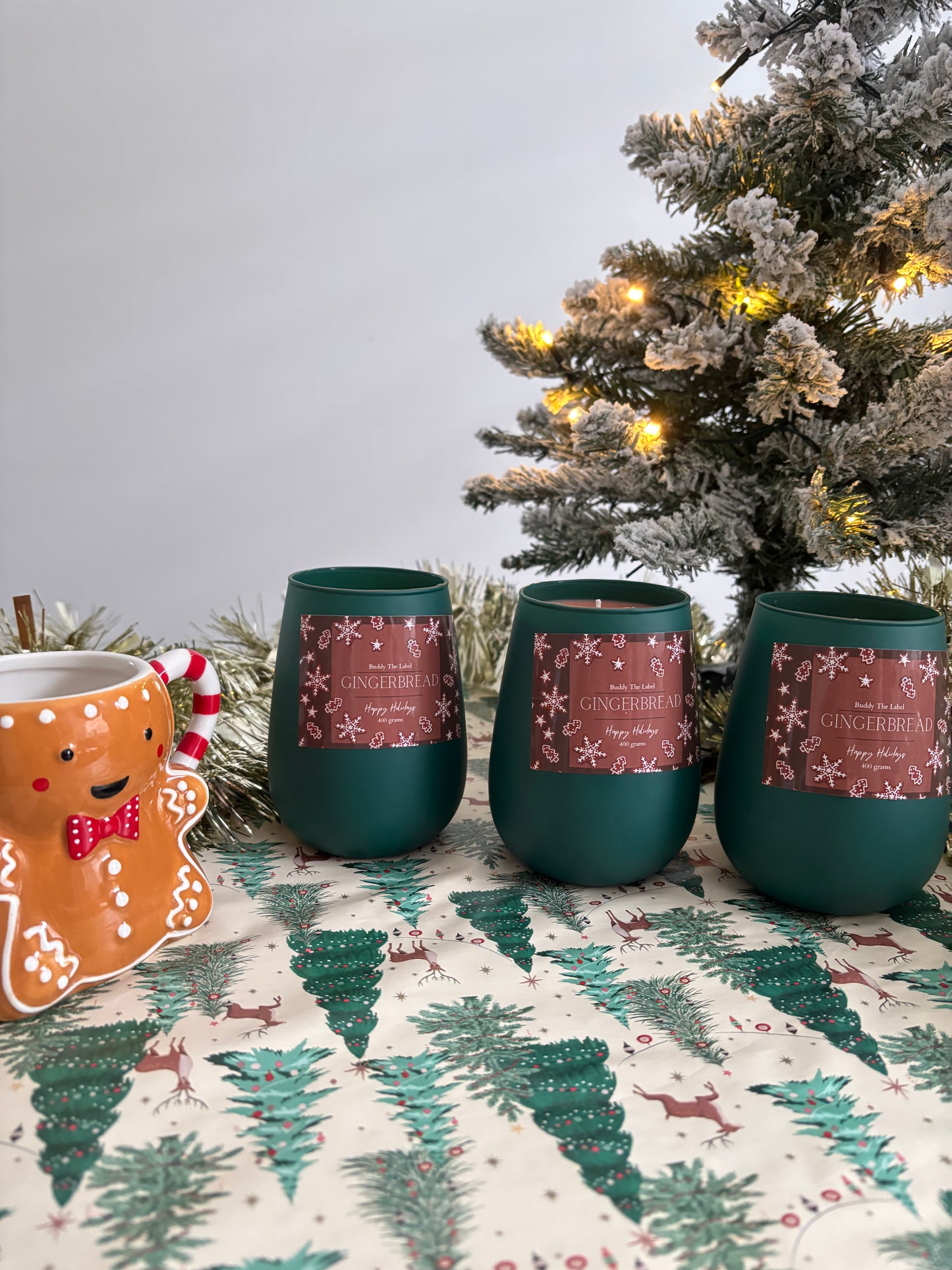 Coloured Christmas Candle