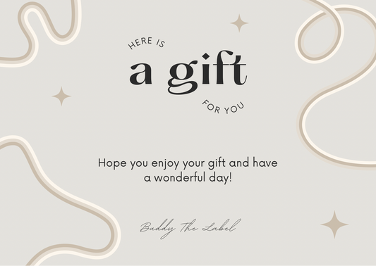 Buddy The Label Gift Card