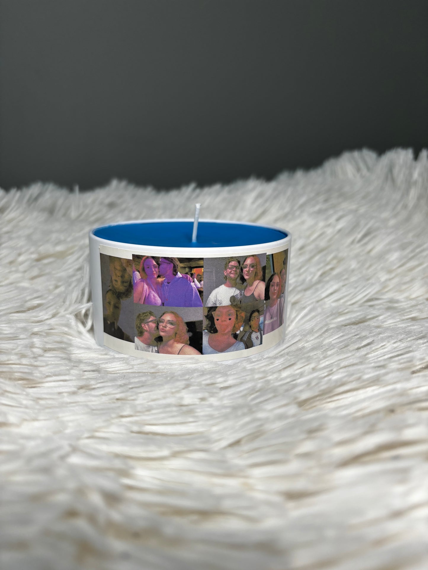 Personalised candle